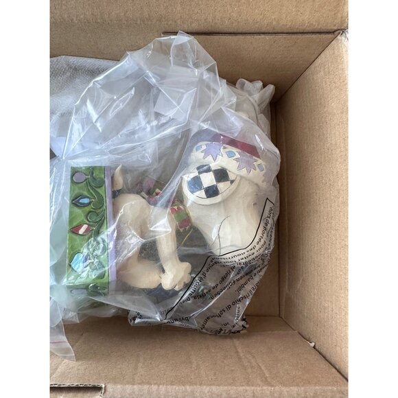 Jim Shore Snoopy Holding Snow Globe Christmas Peanuts - Picture 4 of 10